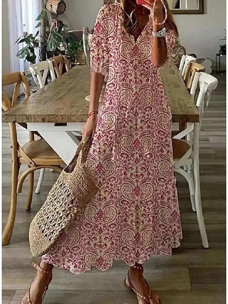 Boho-Chic Organic Dress