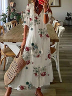Boho-Chic Organic Dress