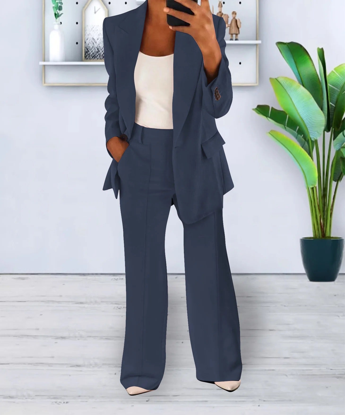 Women's Casual-Fit Suit