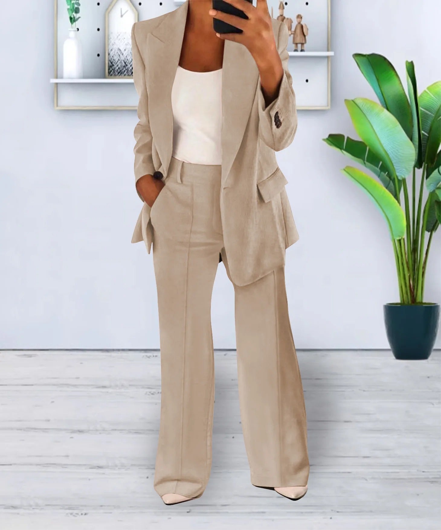Women's Casual-Fit Suit
