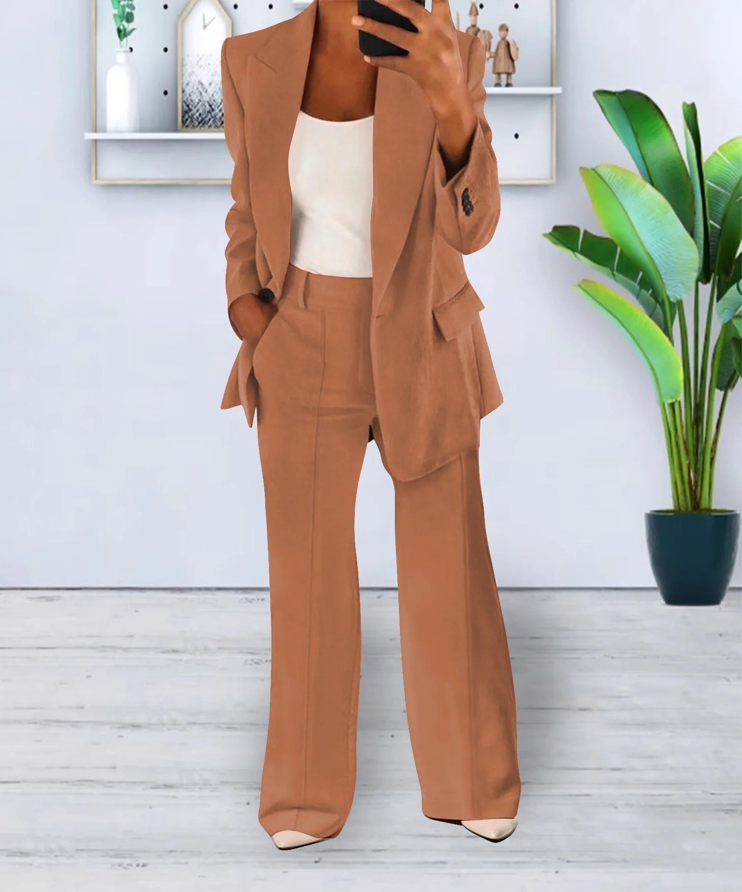 Women's Casual-Fit Suit