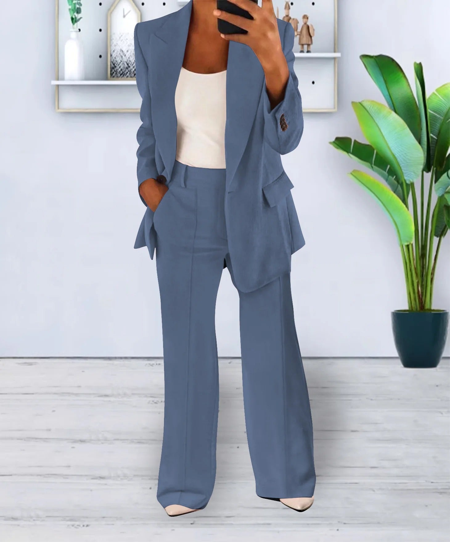 Women's Casual-Fit Suit
