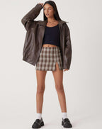 Ruby | Women’s Oversized Leather Bomber Jacket